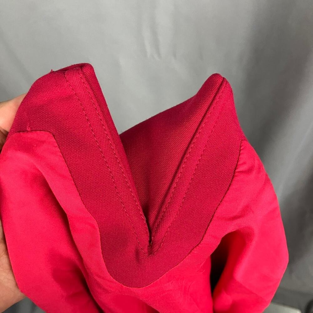 Likely Misisco Fuchsia Off Shoulder Gown Size 6 Trumpet Evening Prom Bridesmaid - Picture 8 of 11